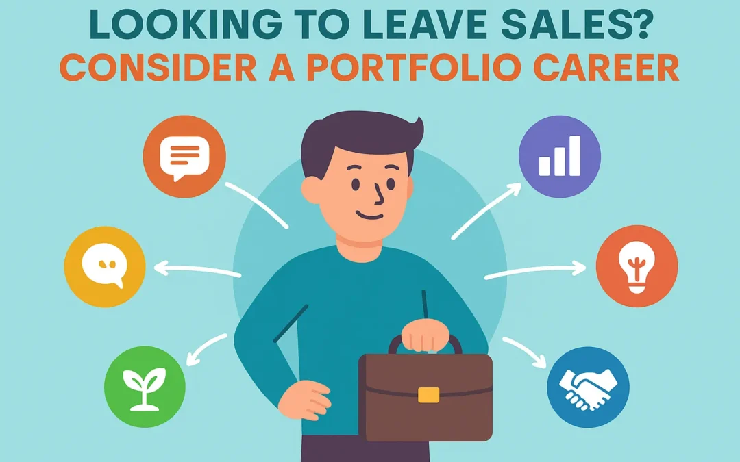 Looking to leave sales? Consider a portfolio career